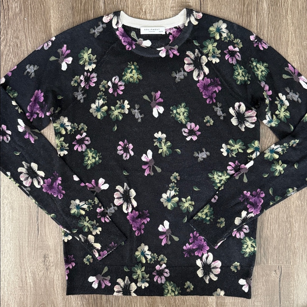 Equipment Sloane Silk/Cashmere Crewneck Sweater